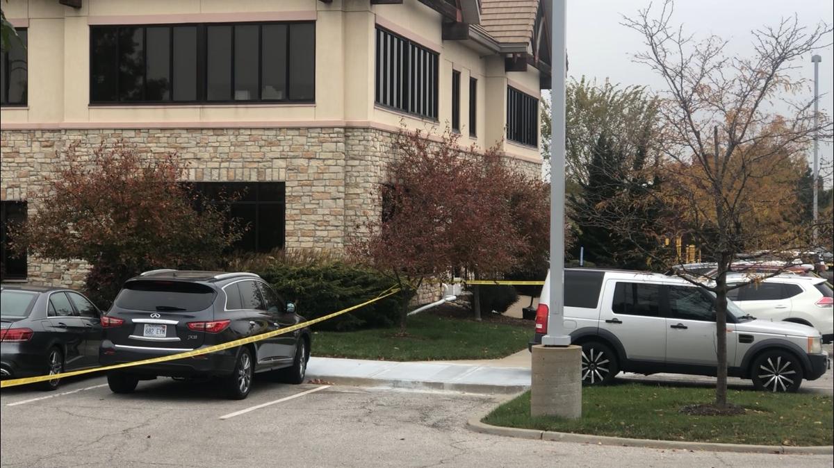 Police investigated a homicide Monday after a man was shot and killed at an office center in the 6200 block of West 135th Street in Overland Park.