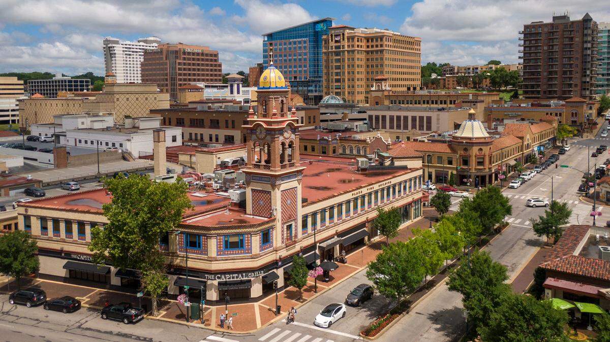 A view of Kansas City’s Country Club Plaza in 2024