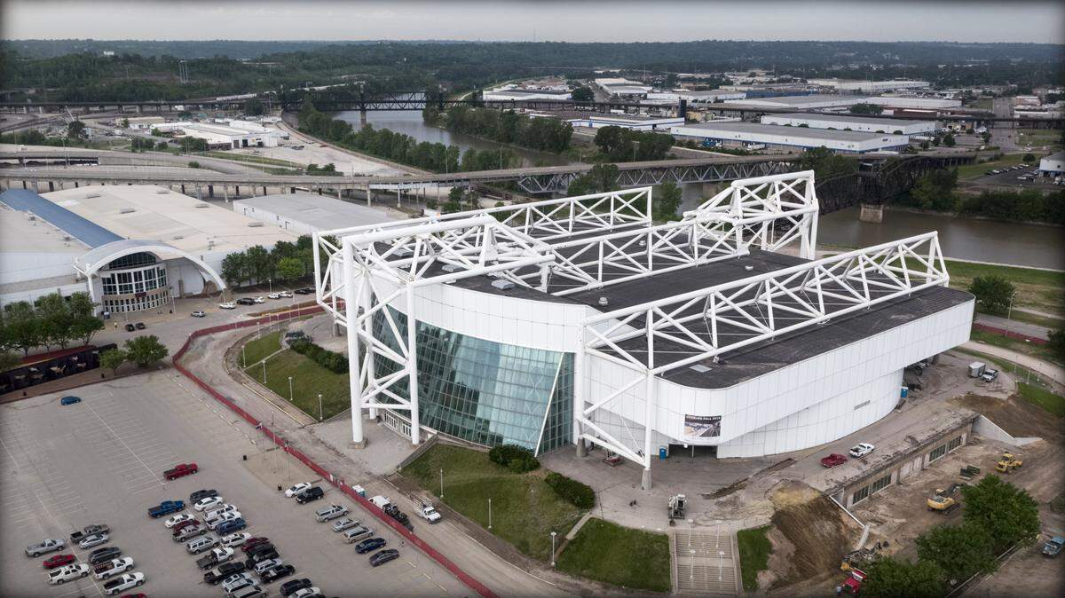 Fiesta Hispana will be held this weekend in the parking lot adjoining HyVee Arena while Barney Allis Plaza, its traditional location, undergoes redevelopment.
