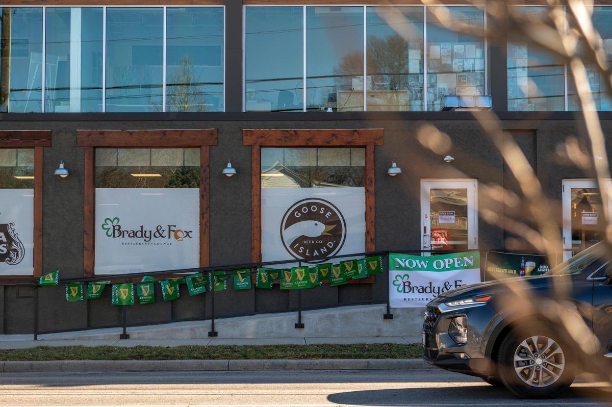 Brady & Fox Restaurant & Lounge softly opened on St. Patrick’s Day in East Brookside.