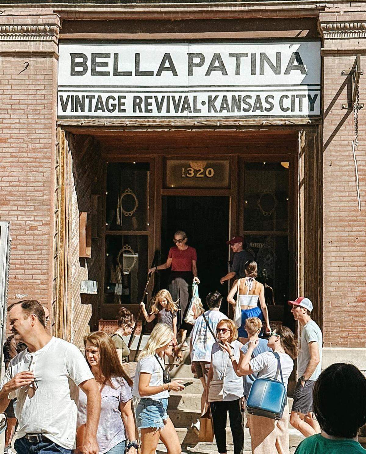 Bella Patina antique store in Kansas City’s West Bottoms, is only open on First Friday weekends, It opens next April 5-7.