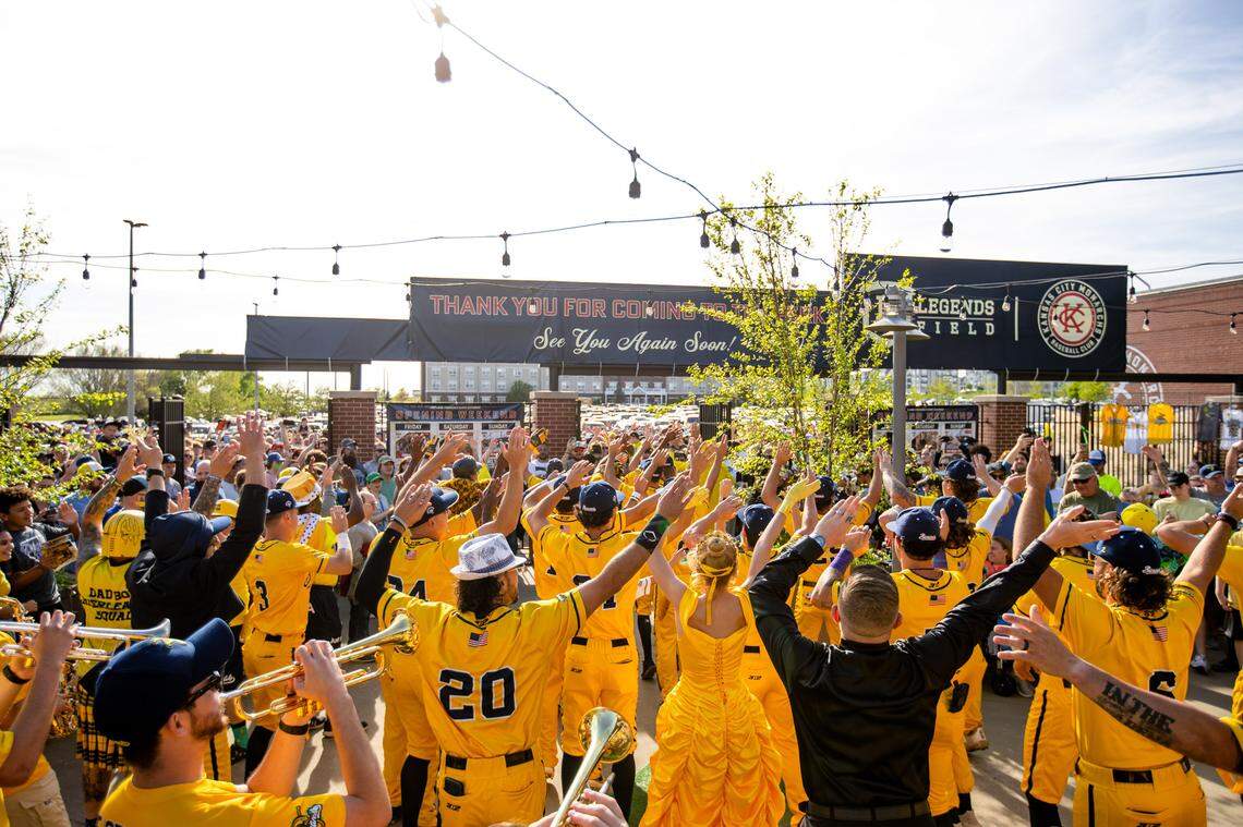 The barnstorming Savannah Bananas, who played the Kansas City Monarchs last year, will play two games at Kauffman Stadium in May 2025.