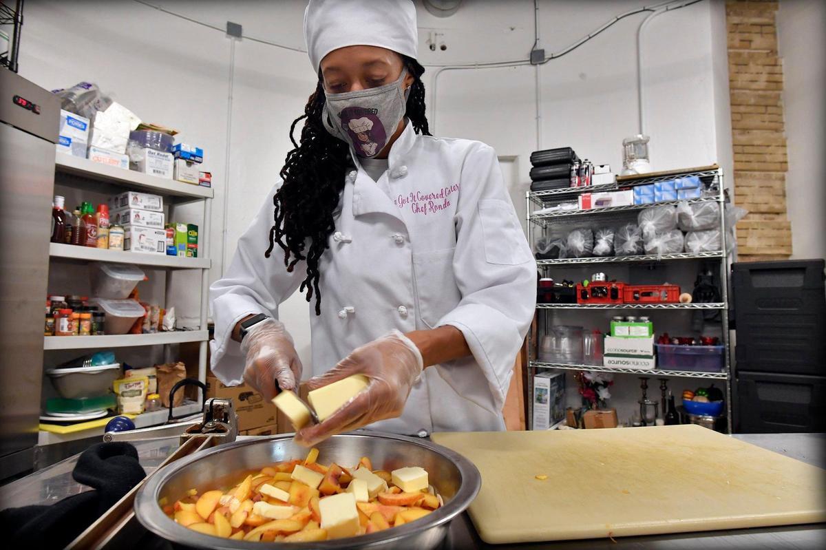 LaRonda LaNear, owner of We Got It Covered Catering, received a grant of about $31,500 from the federal Restaurant Revitalization Fund.