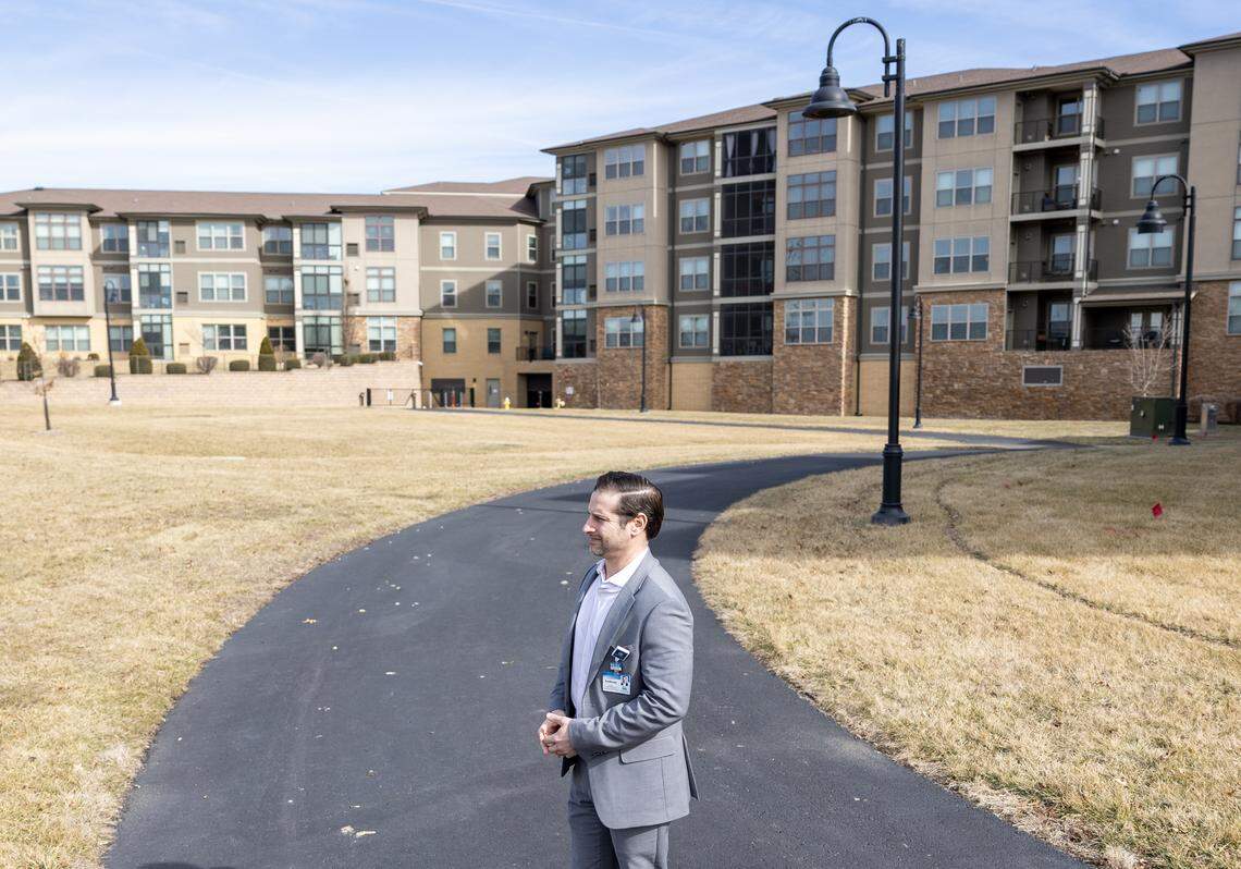 Anthony Columbatto, president and CEO of John Knox Village, at the senior living community’s campus in Lee’s Summit on Wednesday, Feb. 11.