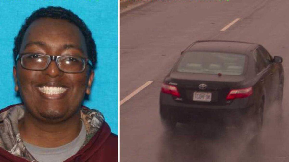 Kansas City police are searching for missing man Mohamed Abdi Mohamed, 28, who was last seen fleeing in a black Toyota Camry. Before leaving, he said he was suicidal.