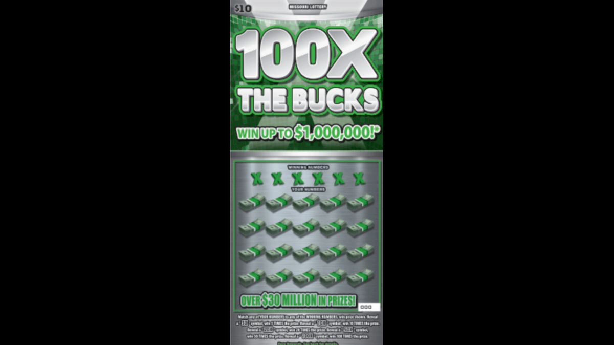 A Missouri man bought a winning $1 million scratch off lottery ticket while grocery shopping with his daughter in Belton, state lottery officials said.