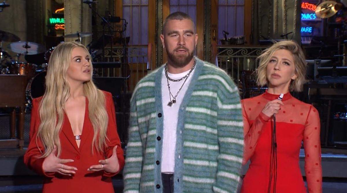 Travis Kelce tries to impress coach Heidi Gardner
