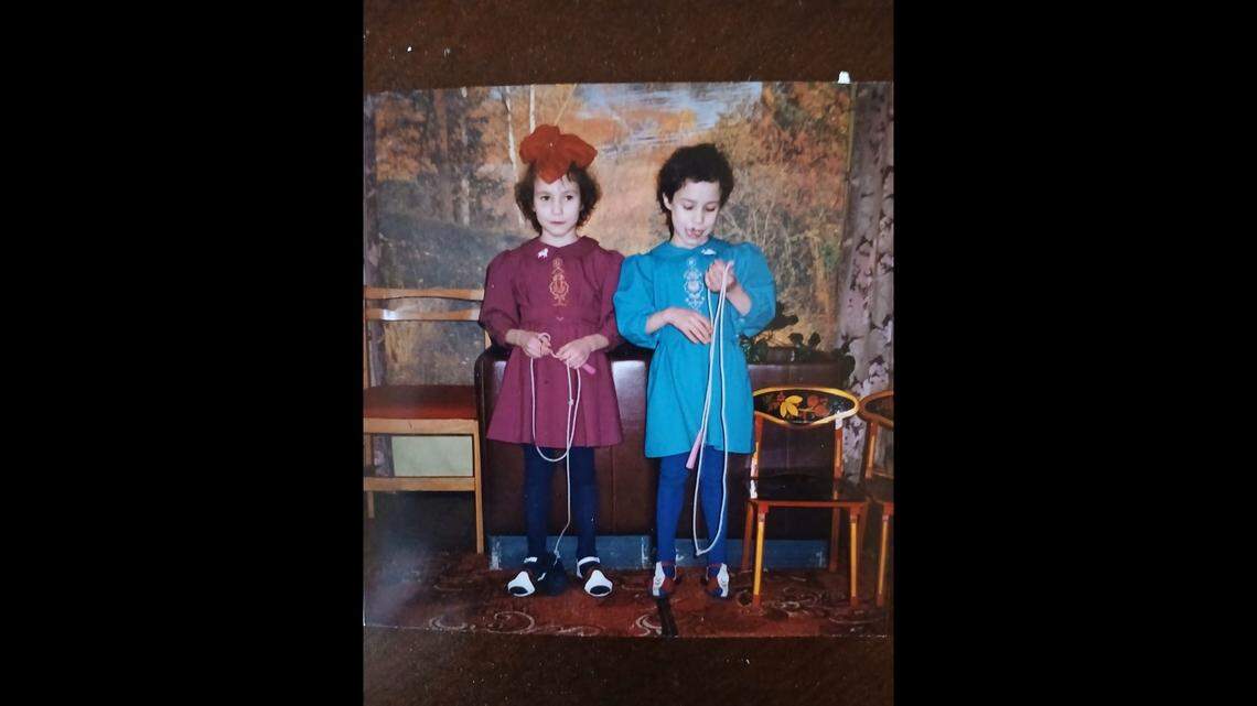 Maria Pike and her twin sister Nina Book were raised in a Russian orphanage before they were adopted and brought to the United States at six years old.