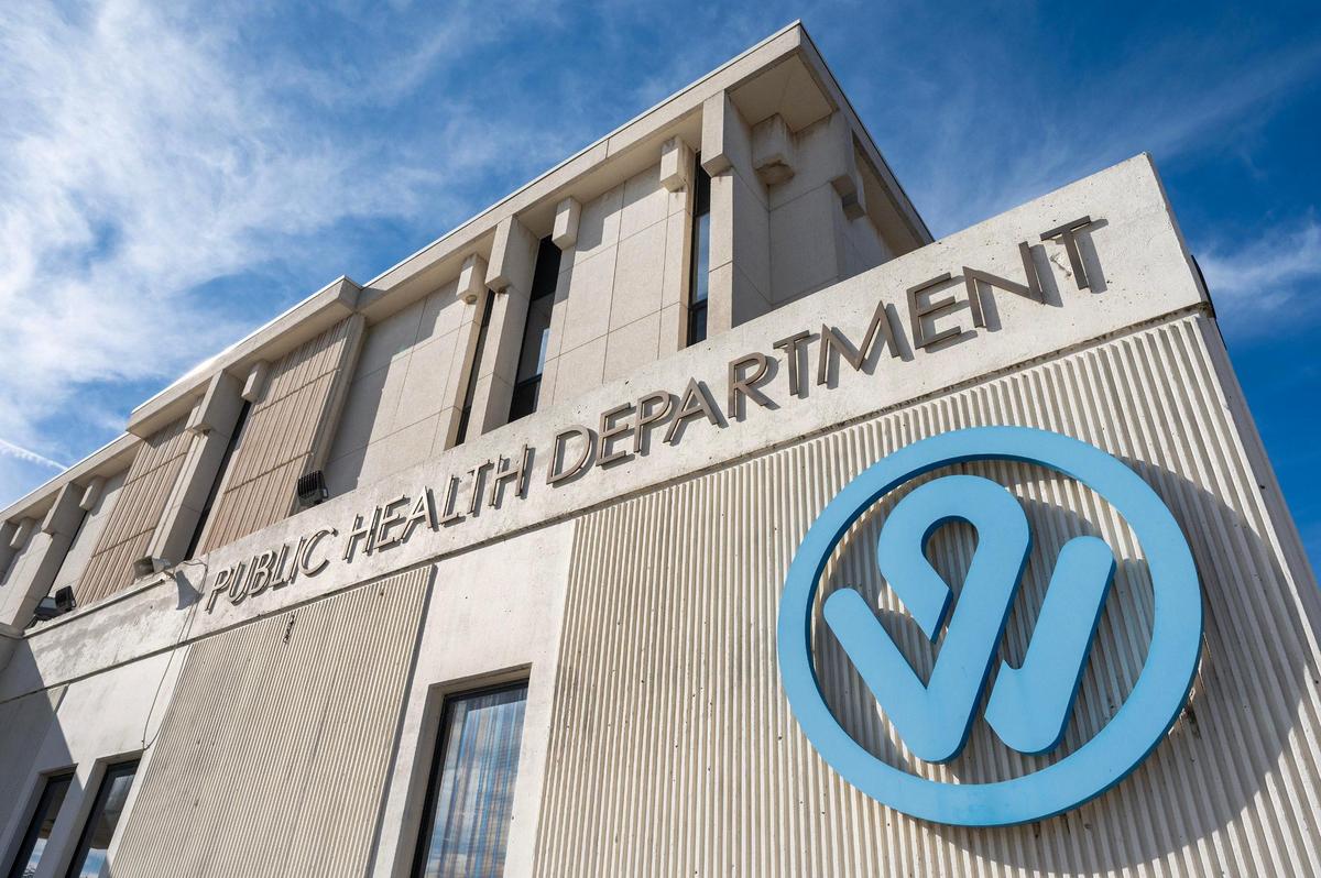 The Wyandotte County Public Health Department building at 619 Ann Ave., is seen on Wednesday, Jan. 29, 2025, in Kansas City, Kansas.