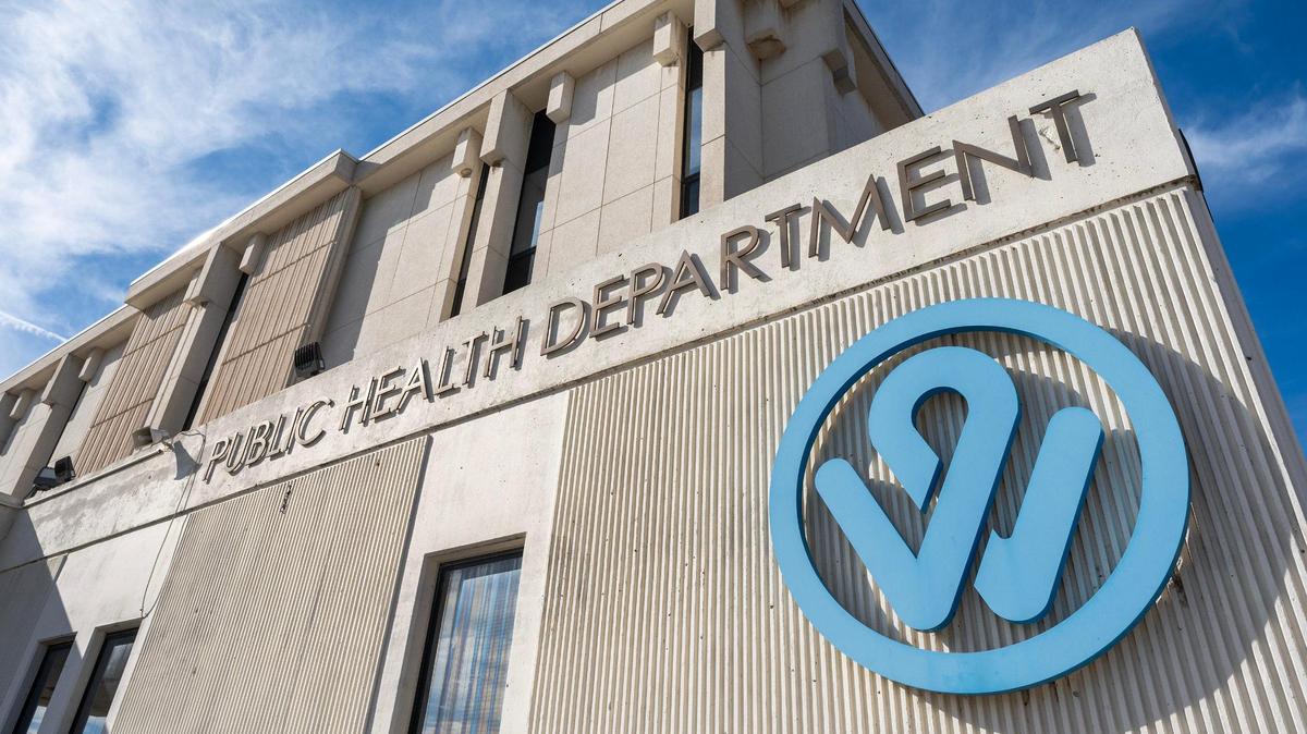 The Wyandotte County Public Health Department building at 619 Ann Ave., is seen on Wednesday, Jan. 29, 2025, in Kansas City, Kansas.