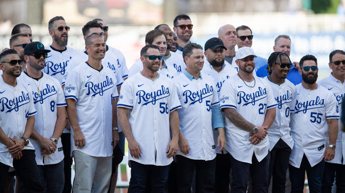 KC Royals honor 2014 AL champs in ceremony in KC on 5/17/24 | Kansas ...