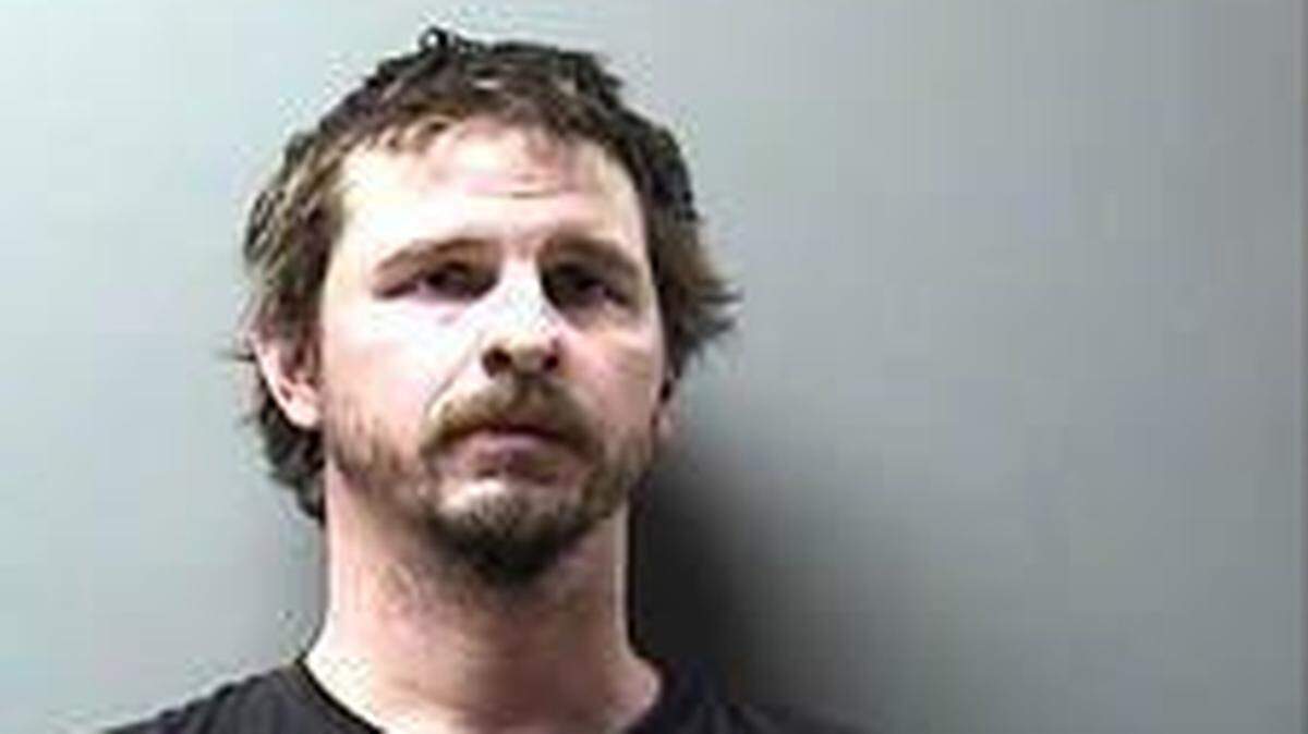 This photo provided by Wapello County Jail in Ottumwa, Iowa shows Lee Ryals. Ryals faces felony charges after officials say he fired a rifle from the front deck of a camper hitting a woman in her home. (Wapello County Jail via AP)