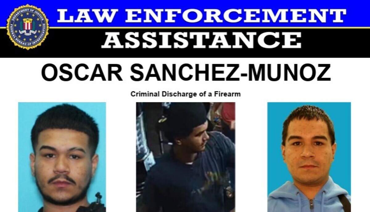 The FBI is offering a reward of up to $25,000 for information about Oscar Sanchez-Munoz, the man suspected in a string of recent shootings around the metro that left one person dead and four others injured.