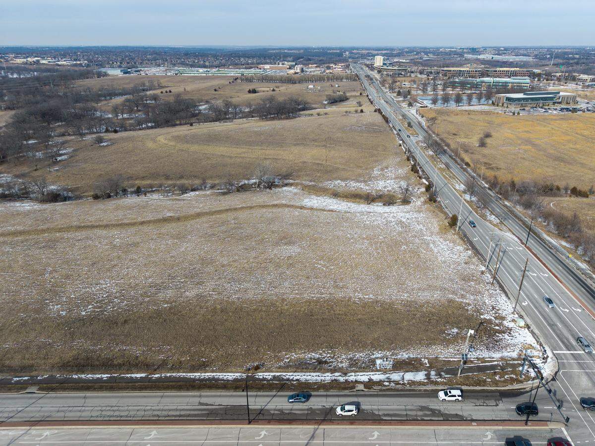 Officials are considering a new Kansas City Chiefs training facility on 165 acres of undeveloped land at College Boulevard and Ridgeview Road which was seen on Monday, Feb. 2, in Olathe. 