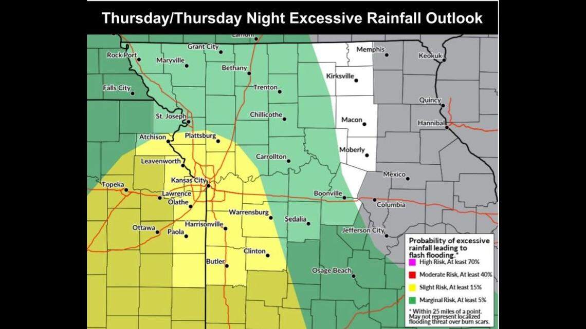 Late-week rain heads for Kansas City. Will Memorial Day weekend stay dry?