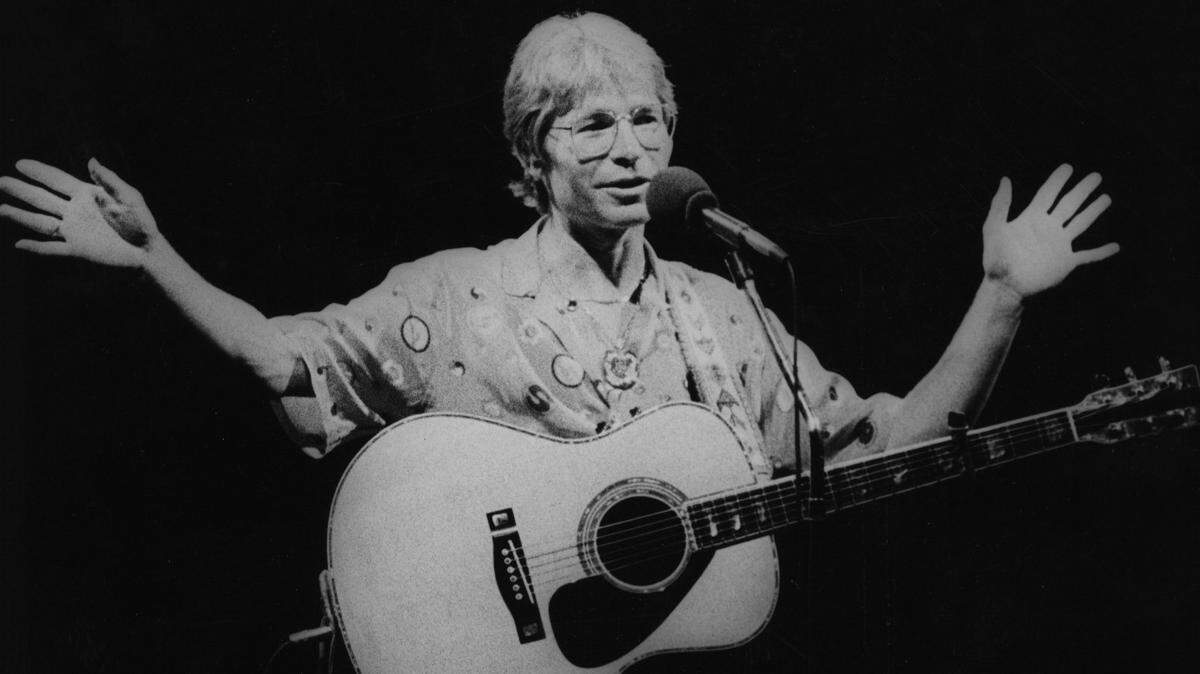 The late John Denver performed at the Rochester Community War Memorial in New York in 1981.