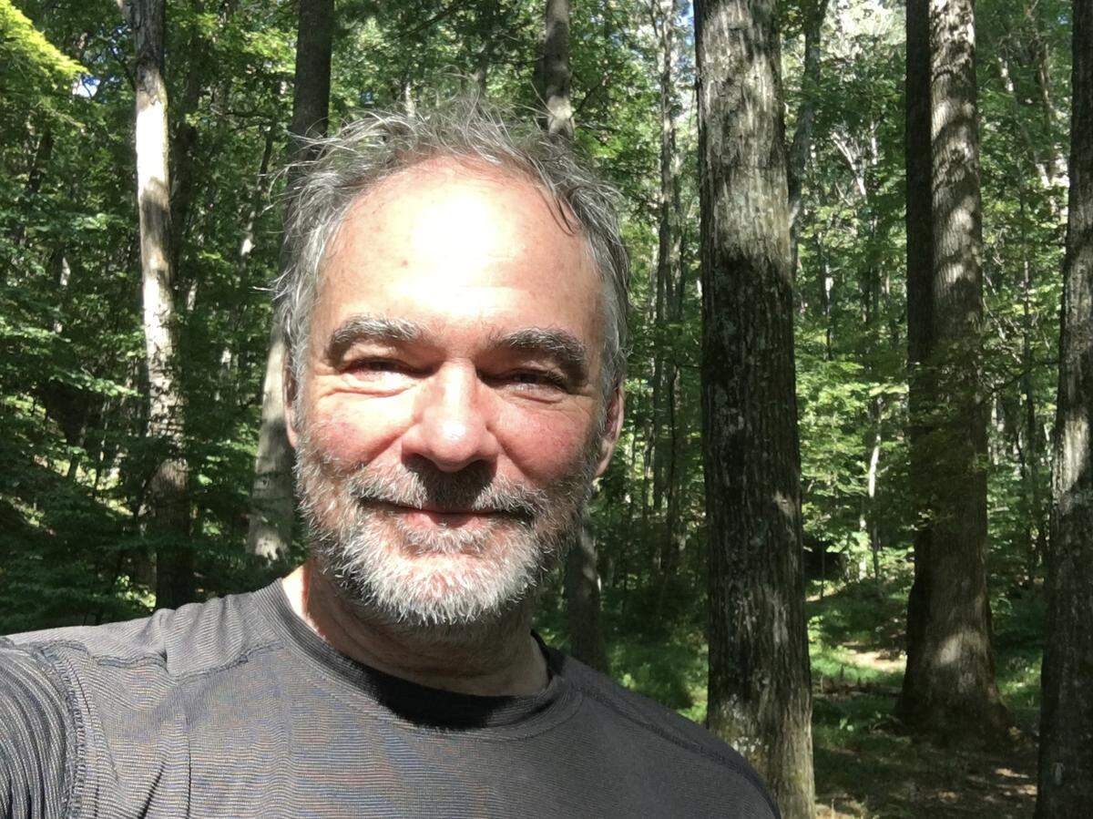 Tim Kaine roughed it in Virginia during a 30-month quest that he recounts in “Walk, Ride, Paddle: A Life Outside.”