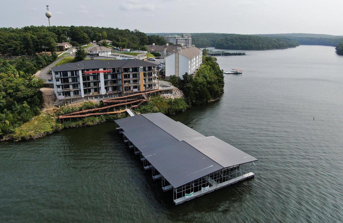Real estate sales are booming at the Lake of the Ozarks. New condominiums like Waterside One in Osage Beach are being built.