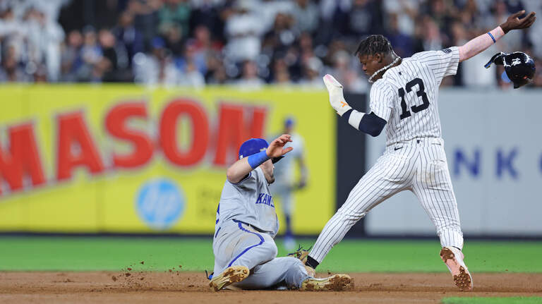 Yankees score go-ahead run vs. Royals after controversial review. Was it the right call?