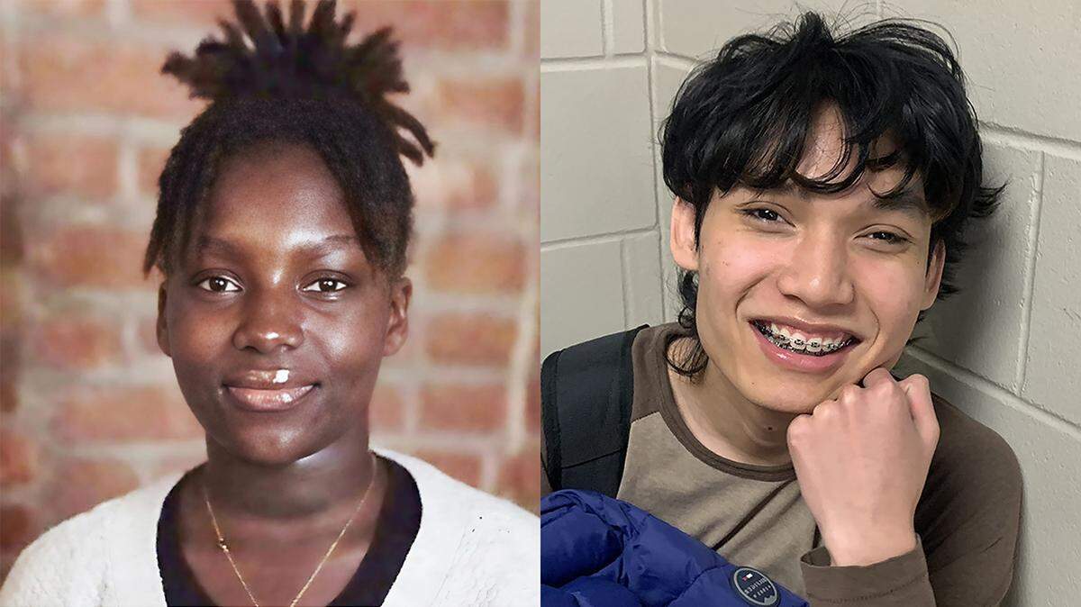 Sadia Arome and Rainy Shwe are two Kansas City students receiving scholarships from Great Jobs KC.