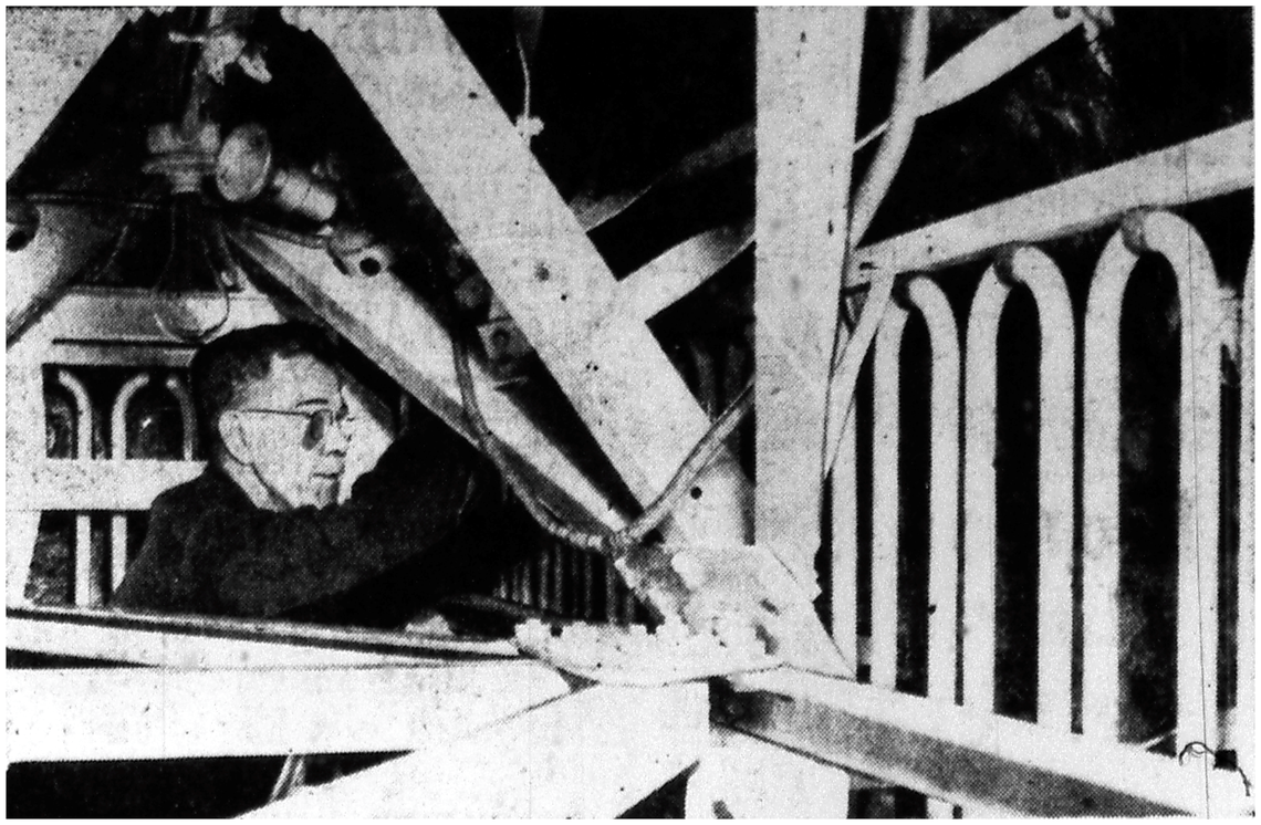 Inside the Hereford Bull statue