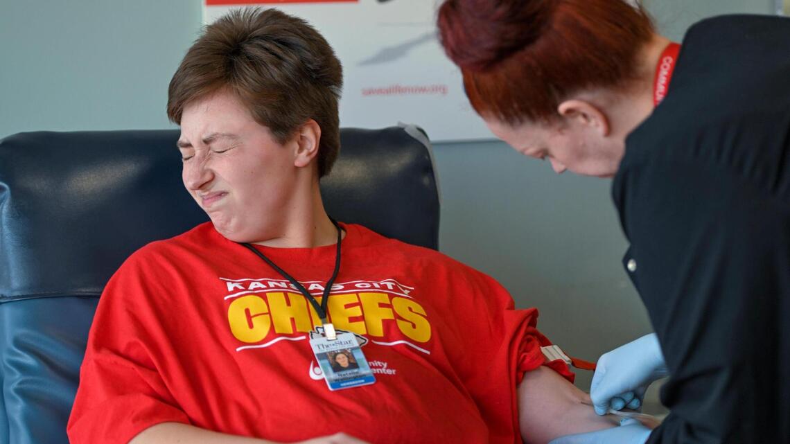 Kansas City needs blood donors. I gave for the first time & found out just how easy it is