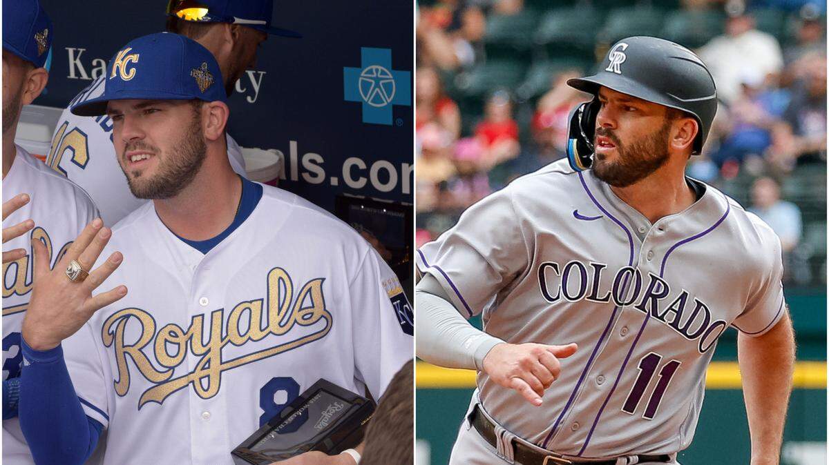 Former Royals star and Colorado Rockies third baseman Mike Moustakas will make his return to Kauffman Stadium this weekend.