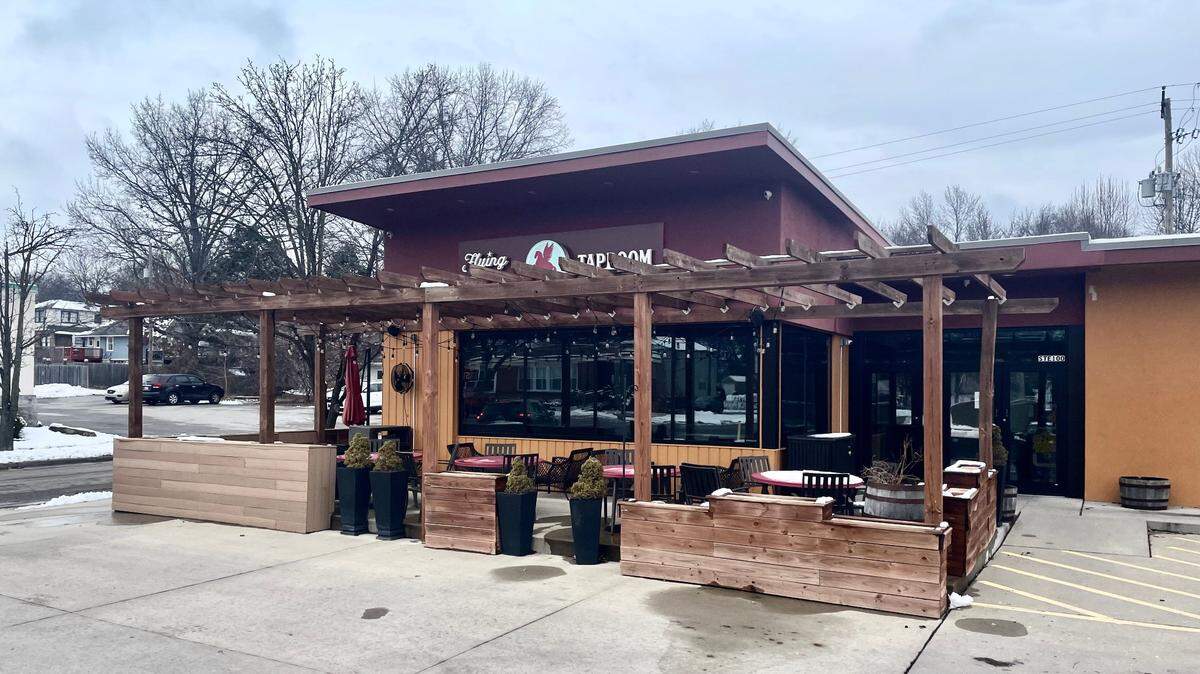 Flying Horse Taproom in Brookside has reopened after closing in October.