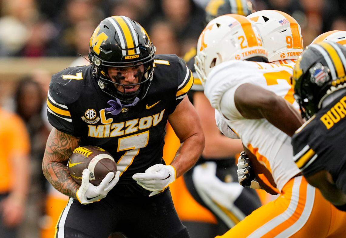 Missouri Tigers running back Cody Schrader was close to unstoppable against the Tennessee Volunteers on Saturday at Faurot Field in Columbia.