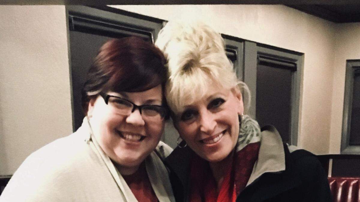In August, comedian Patton Oswalt encouraged his Twitter followers to look up a favorite former teacher and treat them to a meal. In a roundabout way, Oswalt’s tweet helped Jennifer Parson, left, of Lawrence, find her former kindergarten teacher, Susan Held.