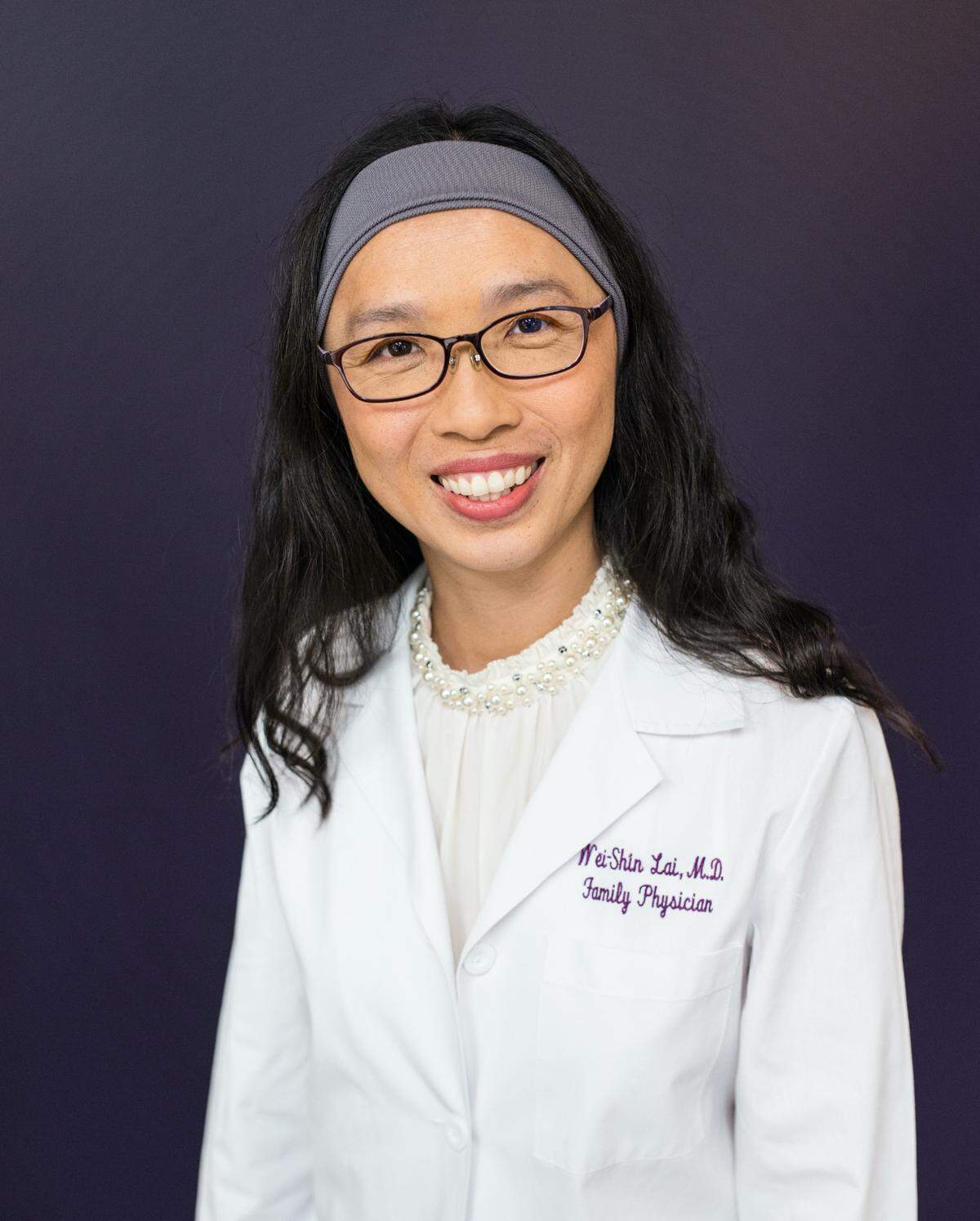 Dr. Wei-Shin Lai of Erie Pennsyvlania, is a family physician who co-founded a company that makes SleepPhones, headphones that can be worn in bed. She also designed a homemade COVID-19 mask at the beginning of the pandemic.
