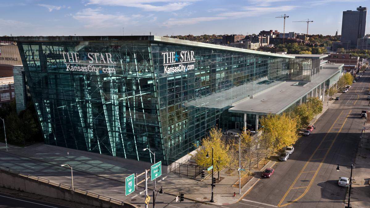 The Kansas City Star building at 1601 McGee Street in downtown Kansas City is pictured in a file photo.