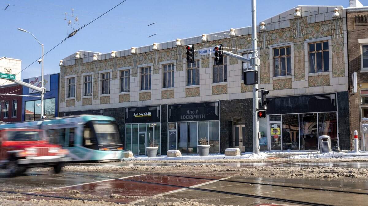 The Southwell building is pictured along Main Street on Tuesday, Dec. 2, 2025, in Kansas City.