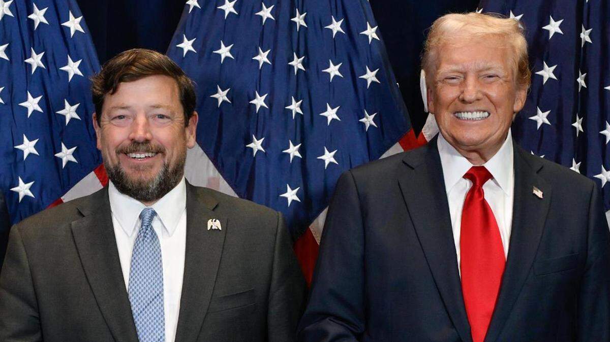 Ed Martin and Donald Trump