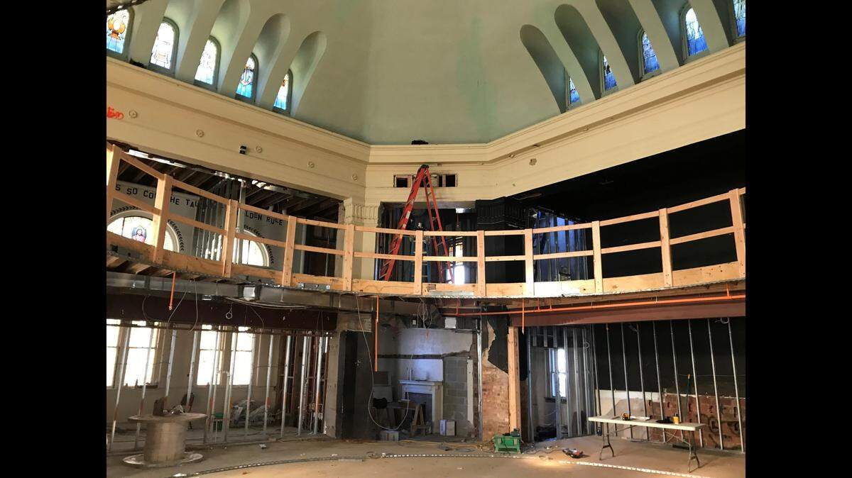 Cityscape Residential’s restoration and adaptive use of the 1922 Methodist Church was honored by the City of Lee’s Summit Historic Preservation Commission with the 2022 Graves/Hale Historic Preservation Award. “The original church building hadn’t been occupied or heated for a while, so the finishes and structure were in tough shape, but the bones were wonderful,” said Ryan Adams, vice president of Cityscape Residential for Kansas City.