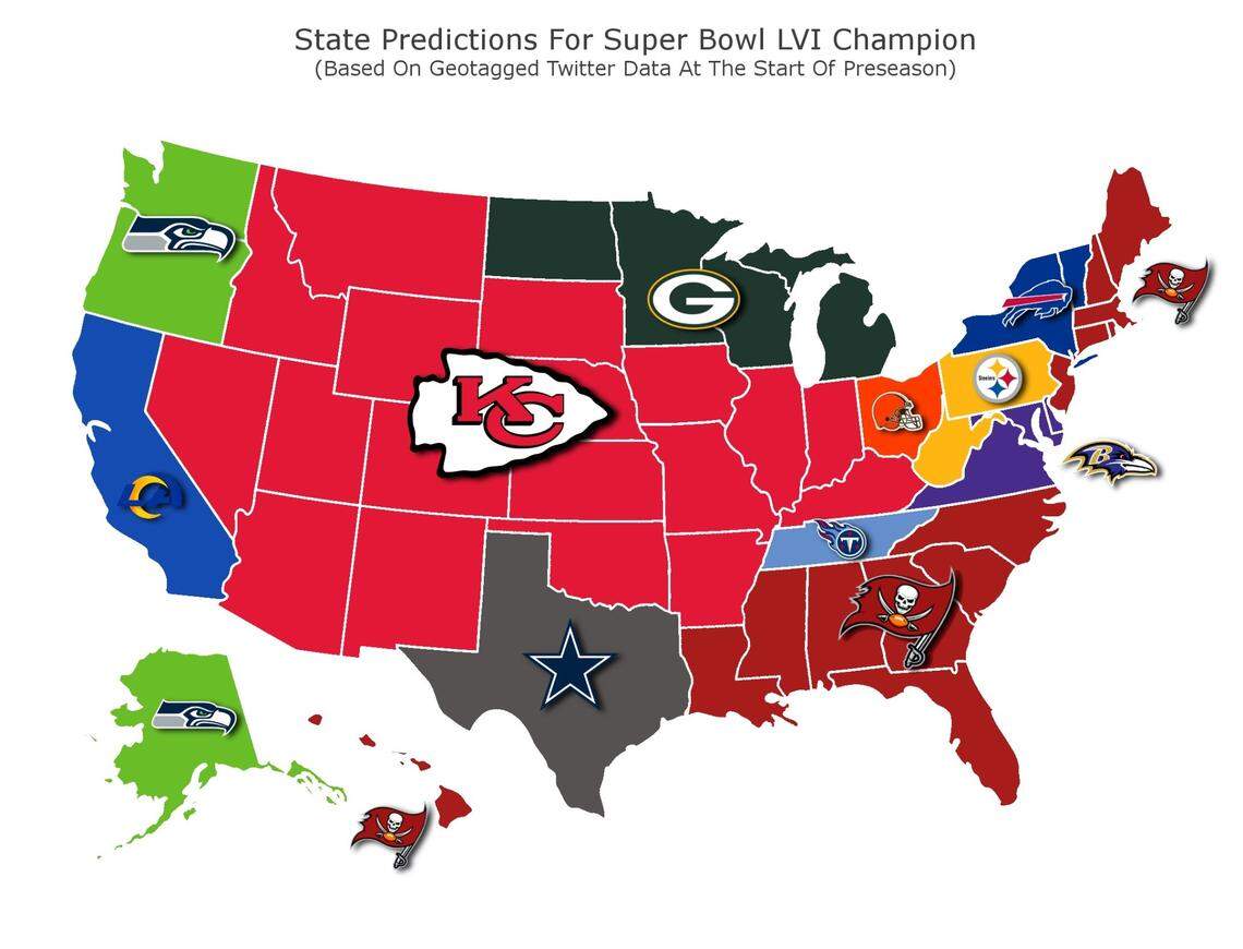 There’s a lot of Chiefs red on this map.