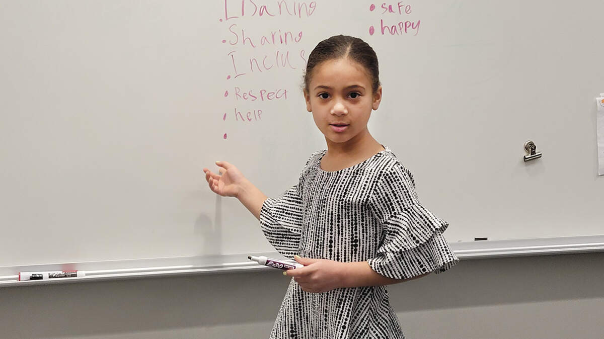 KC second-grader Cora and her mom created Kindness Crew to help kids and parents see themselves as change-makers.