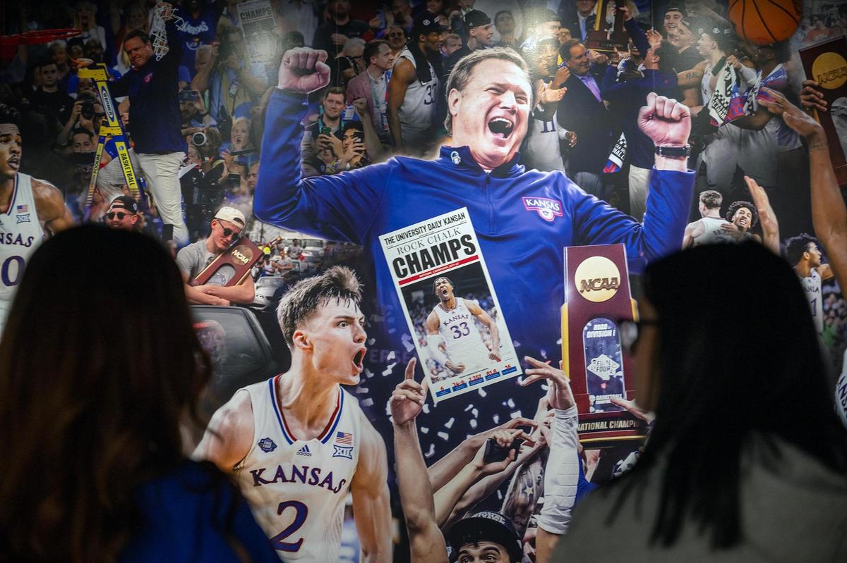 The Kansas Jayhawks held their 40th annual Late Night in the Phog on Friday, October 18, 2024, at the newly renovated Allen Fieldhouse in Lawrence.