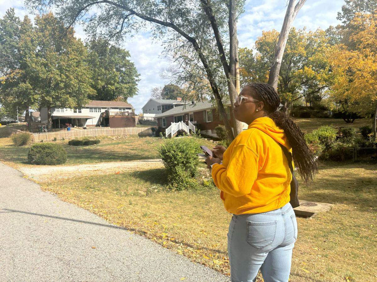 Rep. Jamie Johnson went door-to-door to talk to voters about the Missouri House District 12 election.