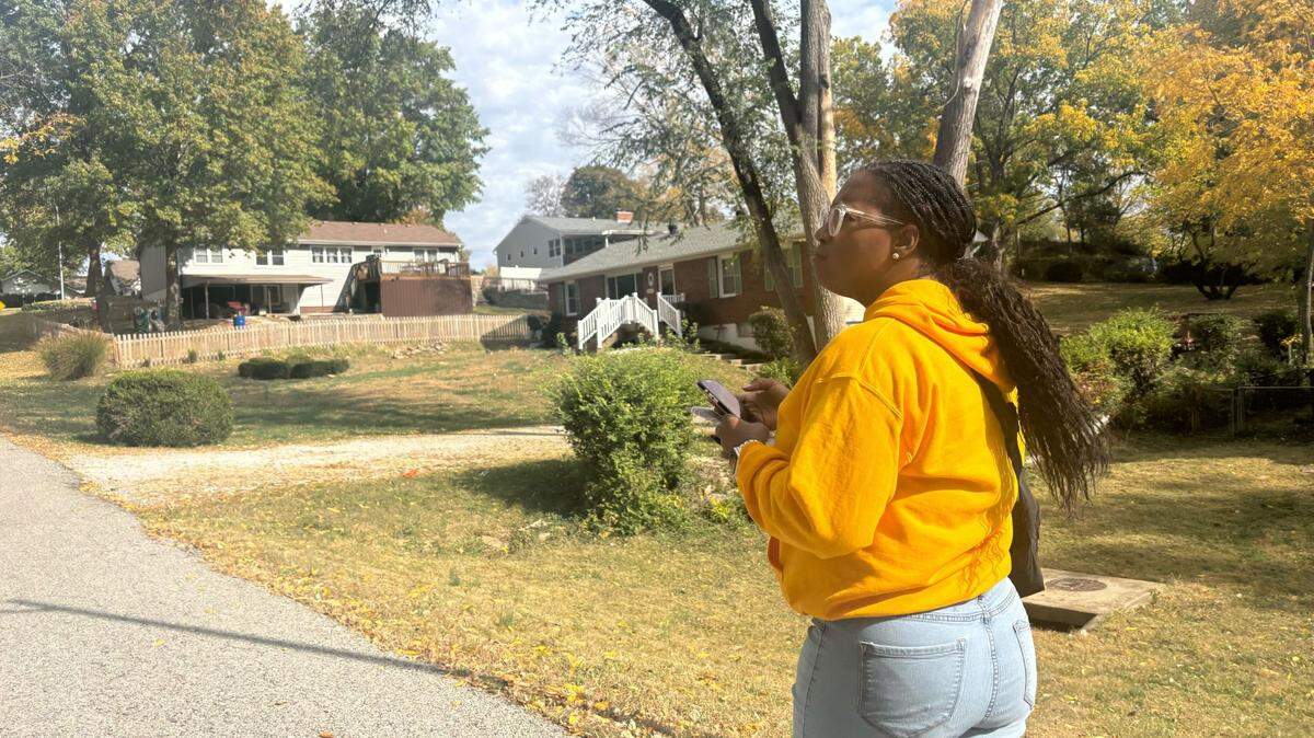 Rep. Jamie Johnson went door-to-door to talk to voters about the Missouri House District 12 election.