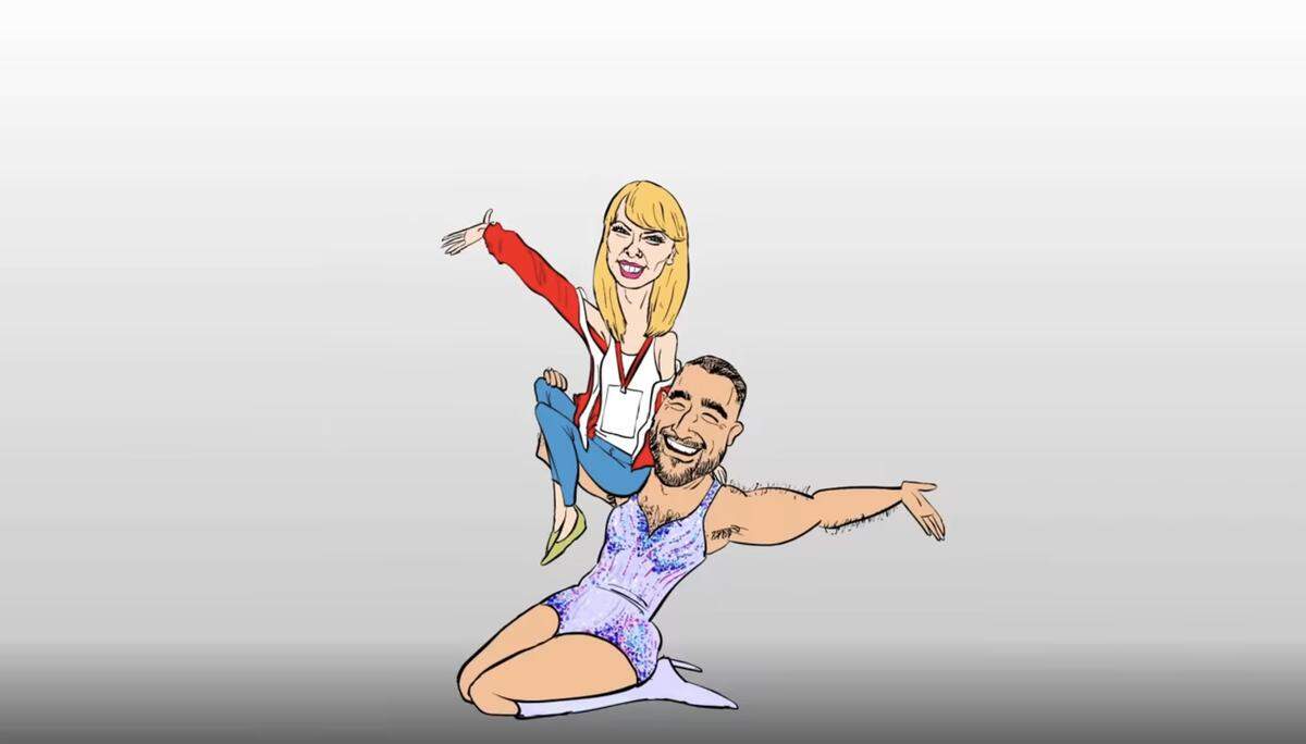 Swift and Kelce, Yankovic Version.