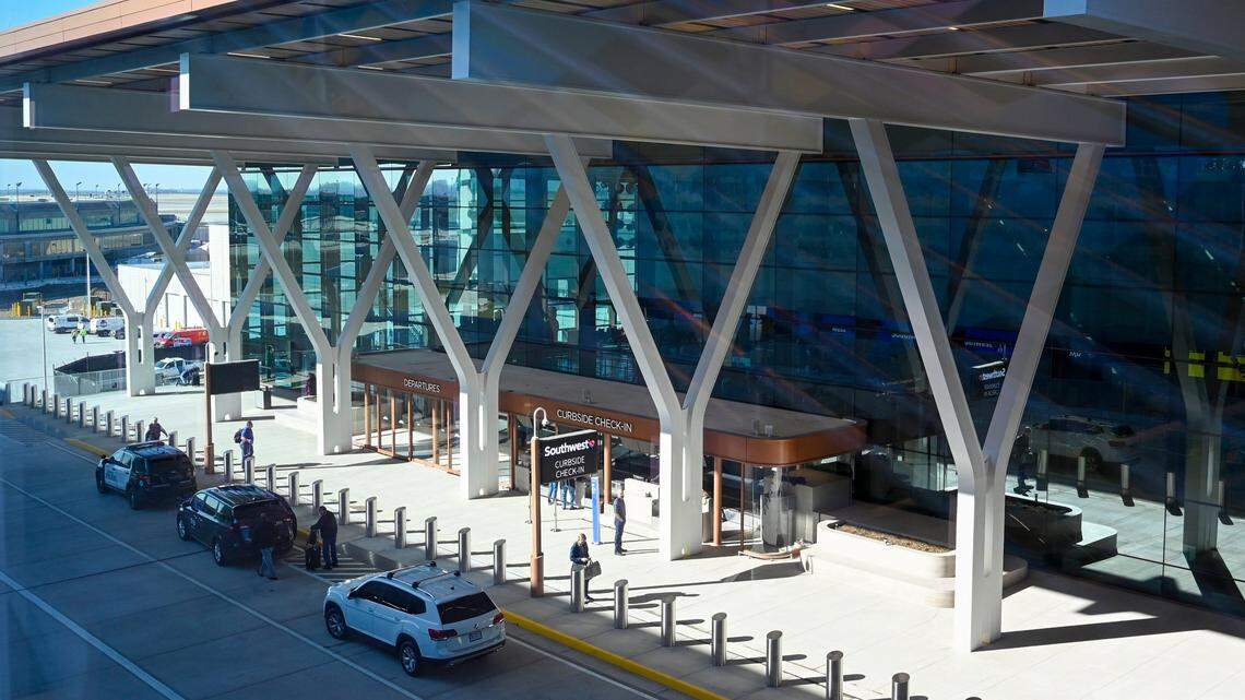 The new $1.5 billion single terminal at Kansas City International Airport opened to travelers Feb. 28, 2023.