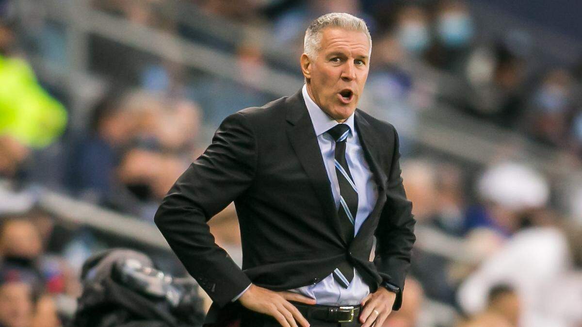 Sporting Kansas City coach Peter Vermes leads his team into Sunday’s MLS season opener at Atlanta United FC. Then, next Saturday, Sporting KC welcomes the Houston Dynamo to Children’s Mercy Park.