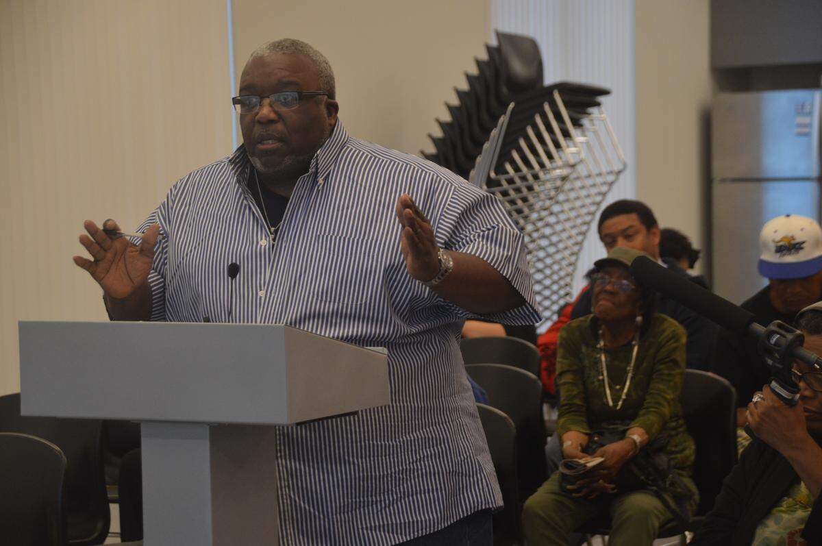 Kirk Kincaid supports renaming The Paseo for Martin Luther King Jr. He spoke during a public hearing about how best to honor the civil rights leader in Kansas City.