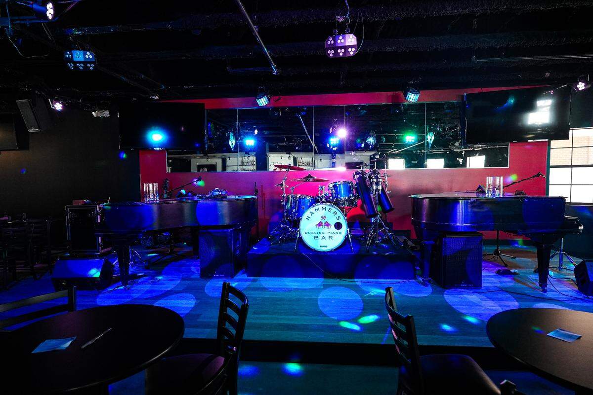 Hammers hosts dueling piano nights on Thursday, Friday and Saturday.