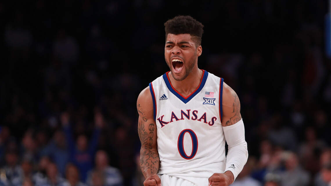 Frank Mason III explains decision to wear ‘Jayhawk colors’ again during 2026 TBT
