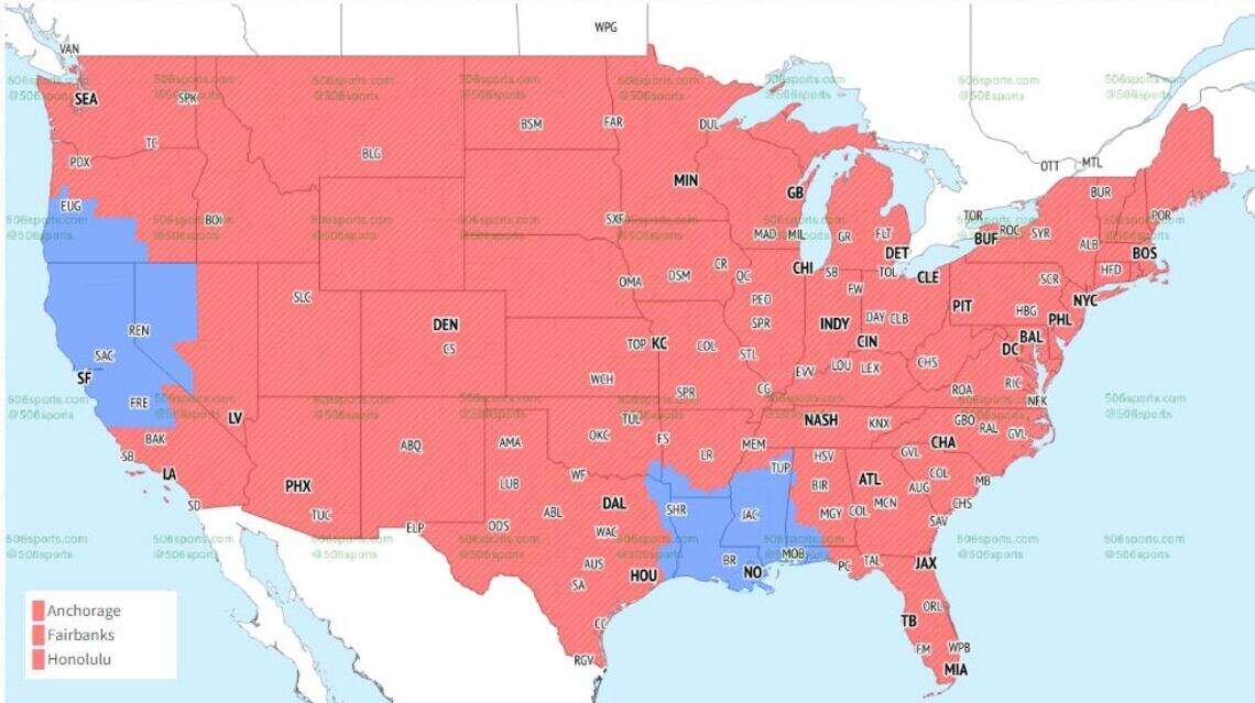 NFL Week 12: TV broadcast assignments, including Thanksgiving | Kansas ...