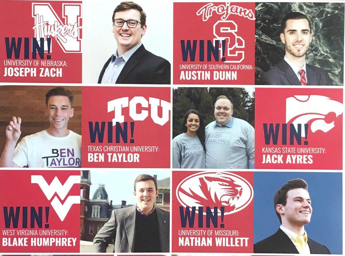 Turning Point USA claimed victories influencing student government elections at Kansas State University and University of Missouri last year as part of the group’s “Campus Victory Project.”