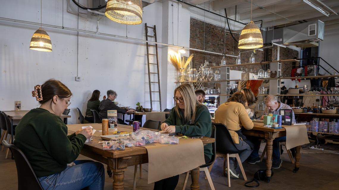 Inside always-bustling KC craft cafe, everyone is an artist: ‘Therapeutic’