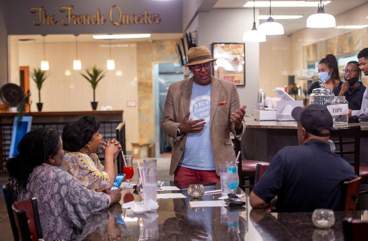 Kinley Strickland, one of the owners of KC Daiquiri Shop